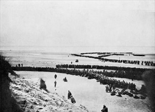 Seconde guerre mondiale : le repli des troupes britanniques a Dunkerque