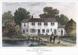 Maison natale de William Cobbett (1763-1835) a Farnham, Kent