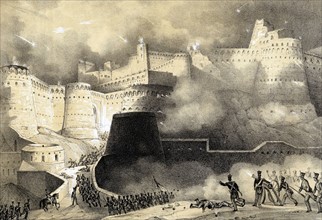 Deuxieme guerre anglo-afghane (1878-1880)
Prise de la ville-forteresse de Ghazni par les britanniques en mars 1880