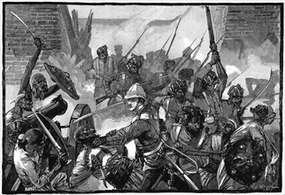 Second Anglo-Afghan War (1878-1880): Attack on the British Residency, Cabul (Kabul) and the massacre of its occupants
