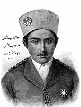Habibollah Khan (1872-1919) in 1893. Eldest son of  Abdor Rahman Khan and great-grandson of Dost Mohammad Khan