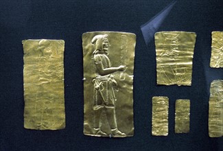 Oxus Treasure: Gold Achaemenid Persian metalwork 5th-4th centuries BC discovered on banks of Oxus River