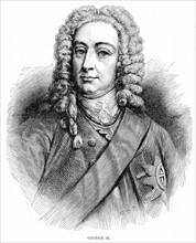George II (1683-1760)
Roi de Grande-Bretagne et d'Irlande et electeur de Hanovre de 1727 a 1760