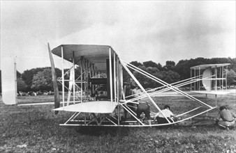 L'avion militaire des freres Wright, en 1909