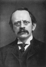 Photograph showing J.J. Thomson