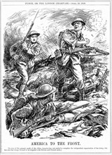 World War I: Cartoon by L. Ravenhill from "Punch"