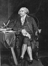 John Adams (1735-1826), second Président des Etats-Unis (1797-1801)