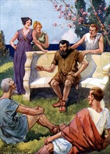 Ésope, fabuliste grec légendaire, selon Hérodote, il aurait vécu au 6e siècle avant J.C.