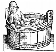 Seneca committing suicide in his bath