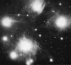 Constellation des Pléiades (sept soeurs)