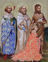 Richard II, with his patron saints