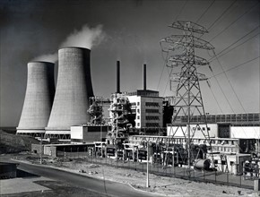 La centrale nucléaire Calder Hal aux Etats-Unis