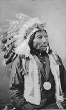 Indien Sioux nommé 'Picket Pin'