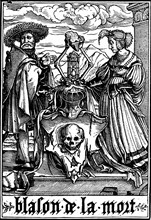 Les Bras de la Mort, de Hans Holbein le Jeune "Les Simulacres de la Mort" (Danse de la Mort)
