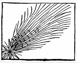 Hartmann Schedel, Comète de Halley, "Liber chronicarum mundi"