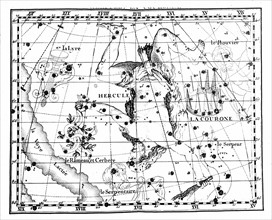 John Flamsteed, Constellation d'Hercule
