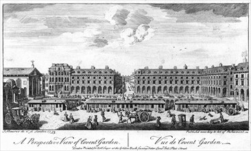 Covent Garden, London, in 1753
