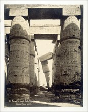 Photograph of Hypostyle hall at Karnak