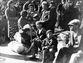Juillet 1940 : refugiés belges à Paris