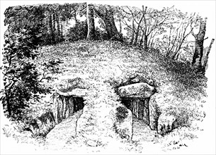 Stone Age tumulus at Roddinge