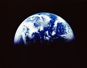 Earth from Space photographed by spacecraft Galileo 11