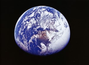 Earth from Space photographed by spacecraft Apollo 16