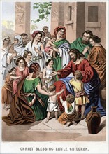 Christ and the little children
