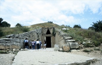 Tumulus at Mycenae