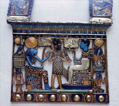 Pectoral jewel from tomb of Tutankhamun