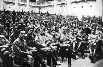 Seizure of Russian Parliament in Petrograd