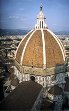 View of Duomo Cathedral in Florence
