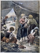 Boer families in British prison camp