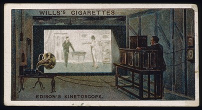 Thomas Alva Edison's kinetographic theatre: c1892