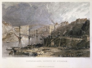 View of Sunderland and the Iron Bridge