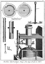 Newcomen-type steam engine