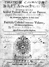 "Theatrum Chemicum Britannicum" London 1652