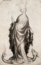 15th century depiction of St