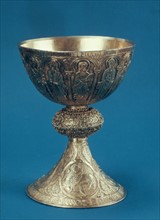 12th century gold chalice
