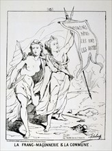 Paris Commune Illustration 1871