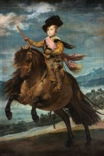Velazquez, 'Equestrian Portrait of Prince Balthasar Charles'
