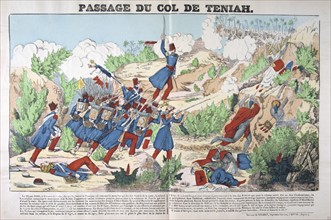 Colour illustration of Conquest of Algiers