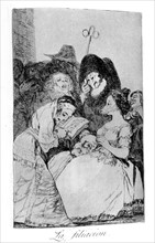 Goya, Los Caprichos: 'La Filiacion'