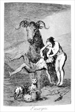 Plate 60 of 'Los caprichos', Goya