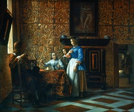 Pieter de Hooch  'Interior Scene'