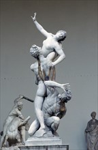Giambologna 'The Rape of the Sabine Women', c1583. collection of the Galleria dell' Accademia,