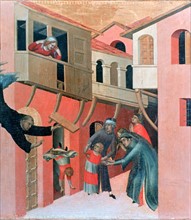 Simone Martini 'Blessed Agostino Novello Altarpiece'
