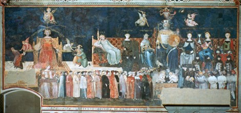 Ambrogio Lorenzetti  'Allegory of the Good Government'