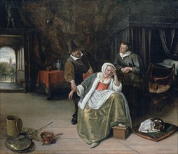 Jan Steen 'The Lovesick Maiden'