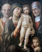 Holy Family with St Elizabeth and St John the Baptist as a Child'