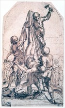 Guido Reni 1575-1642 'Crucifixion of St Peter'